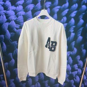 Anine Bing Tyler sweater size medium color washed white